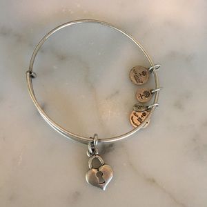 Alex and Ani Heart Lock Bracelet